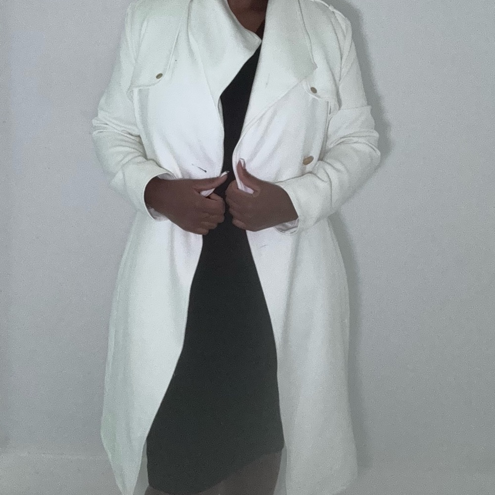 House of CB Classic Cream Trench Coat
